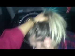 sucks for iphone very hard porn blowjob in the car