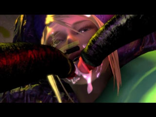 samus aran being pounded by tentacles. animation (18 )